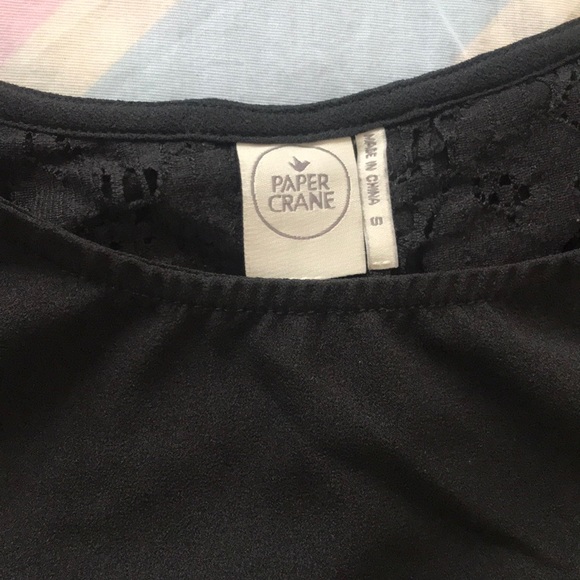 Anthropologie black sleeveless top - Picture 3 of 5